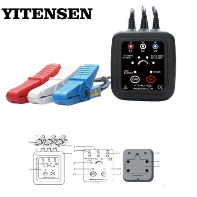 Breakthrough the traditional method insulation phase detector meter tester