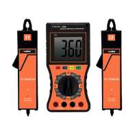 YITENSEN 4100 Double Clamp Digital Phase Meter