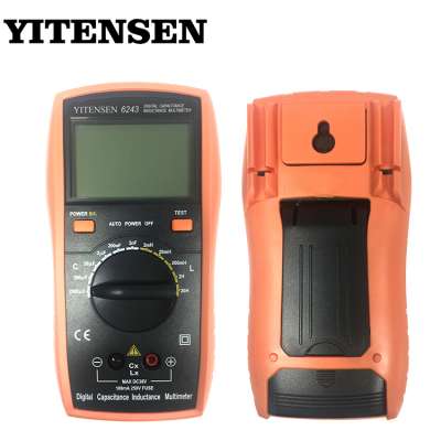 YITENSEN 6243 Diode and Transistor test function Multimeter Digital Auto Range Multimeter Capacitance Meter Data