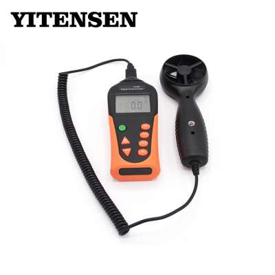 YITENSEN 816B Intelligent Portable Lcd Display Digital Industrial Wind Vane Gauge Anemometer